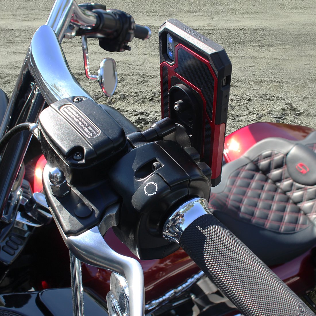 rokform motorcycle phone mount
