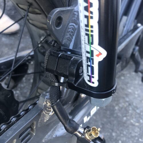 E-Bike Tube mount for Multicolor Lighted Whip